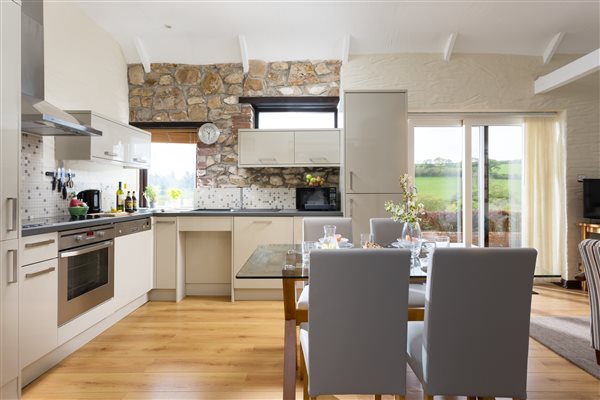 kitchen  view countryside